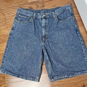 Levis 550 Relaxed Fit  Denim Shorts Men 40 Blue‎ 100% Cotton Casual Workwear